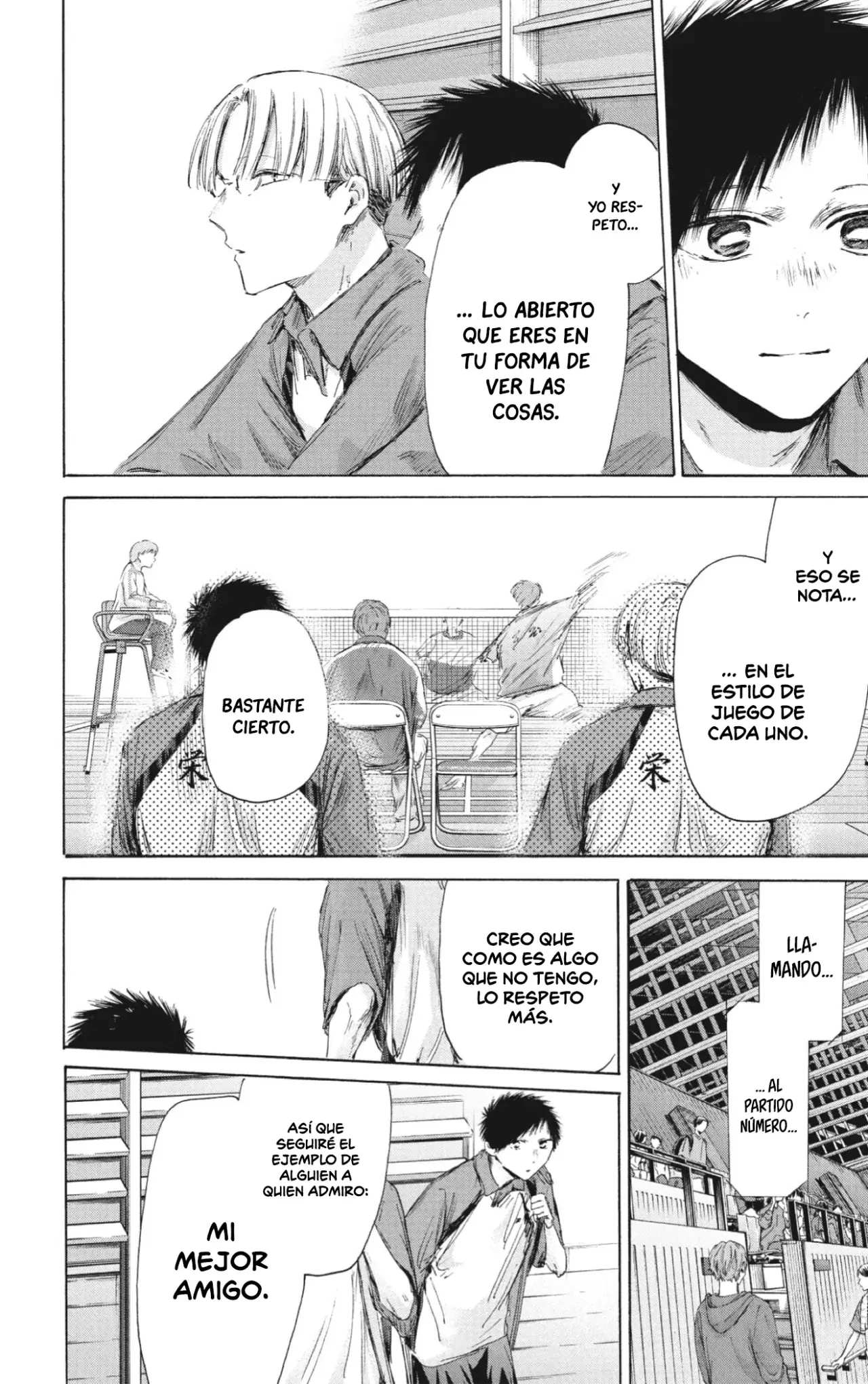 Ao no Hako capítulo 222 página 5