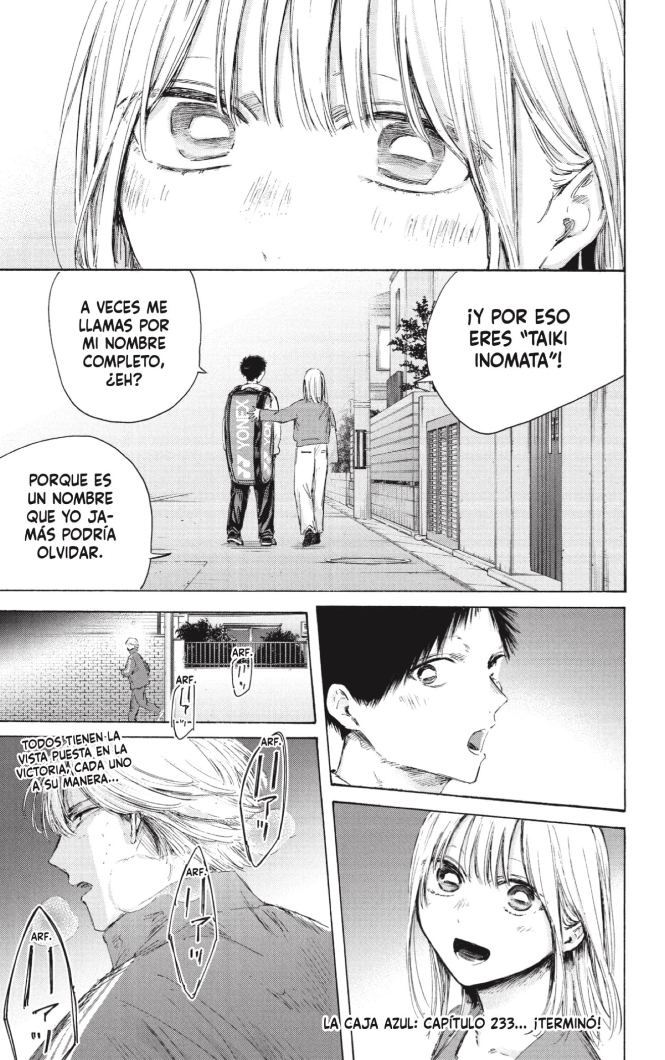 Ao no Hako capítulo 233 página 18