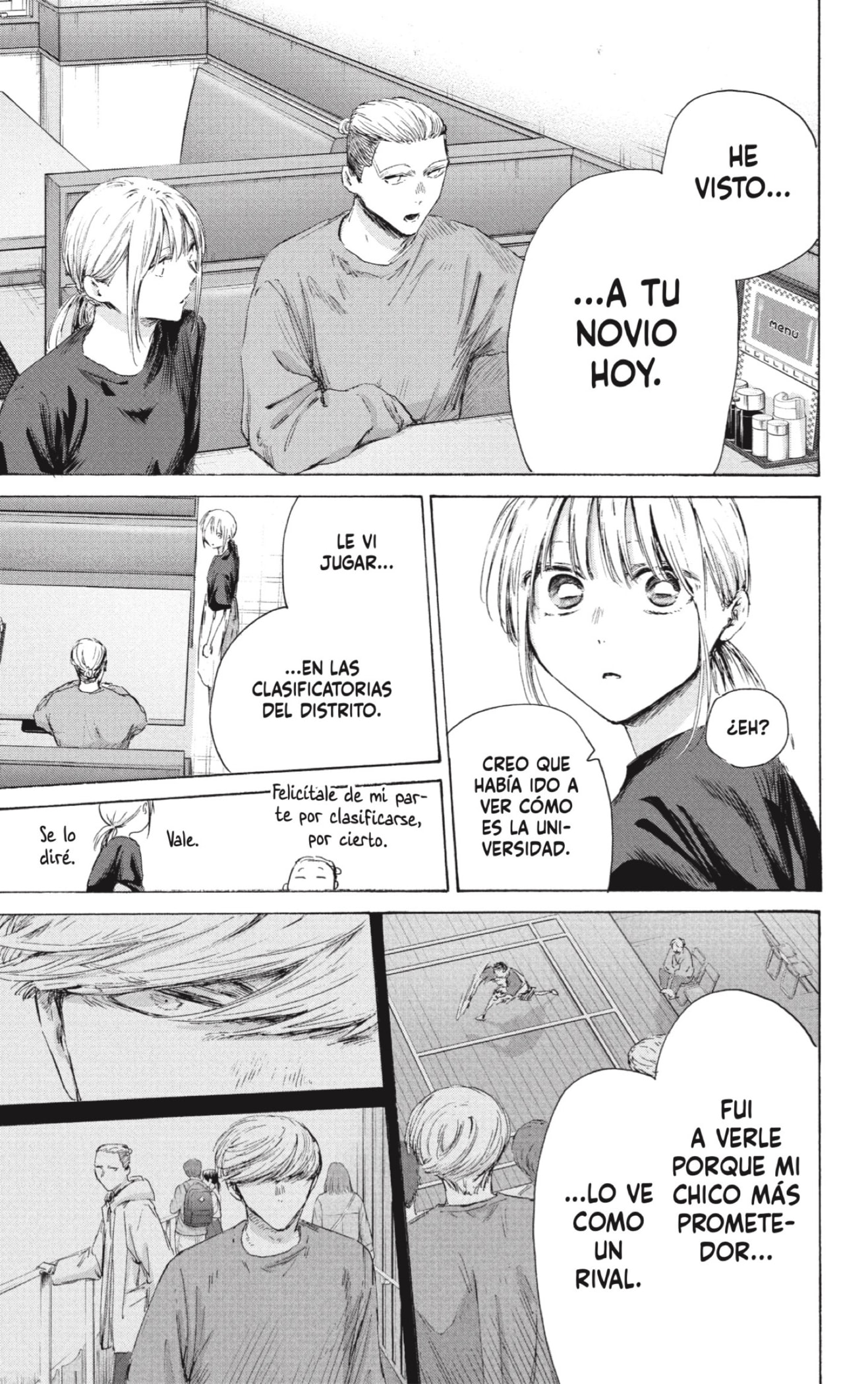 Ao no Hako capítulo 233 página 9
