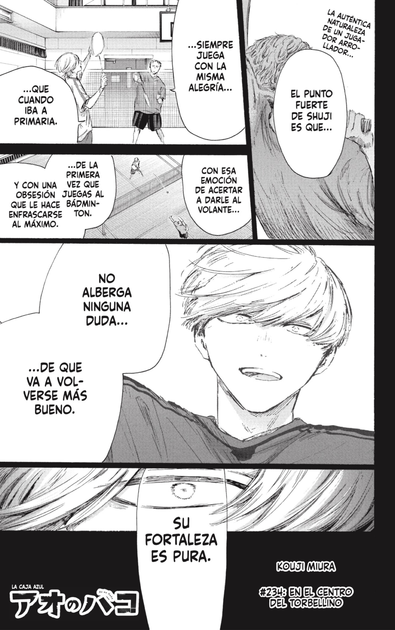 Ao no Hako capítulo 234 página 1