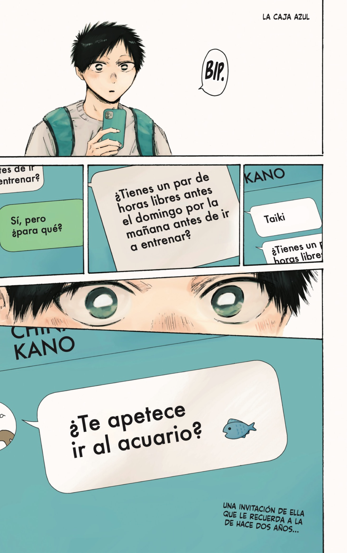 Ao no Hako capítulo 235 página 1