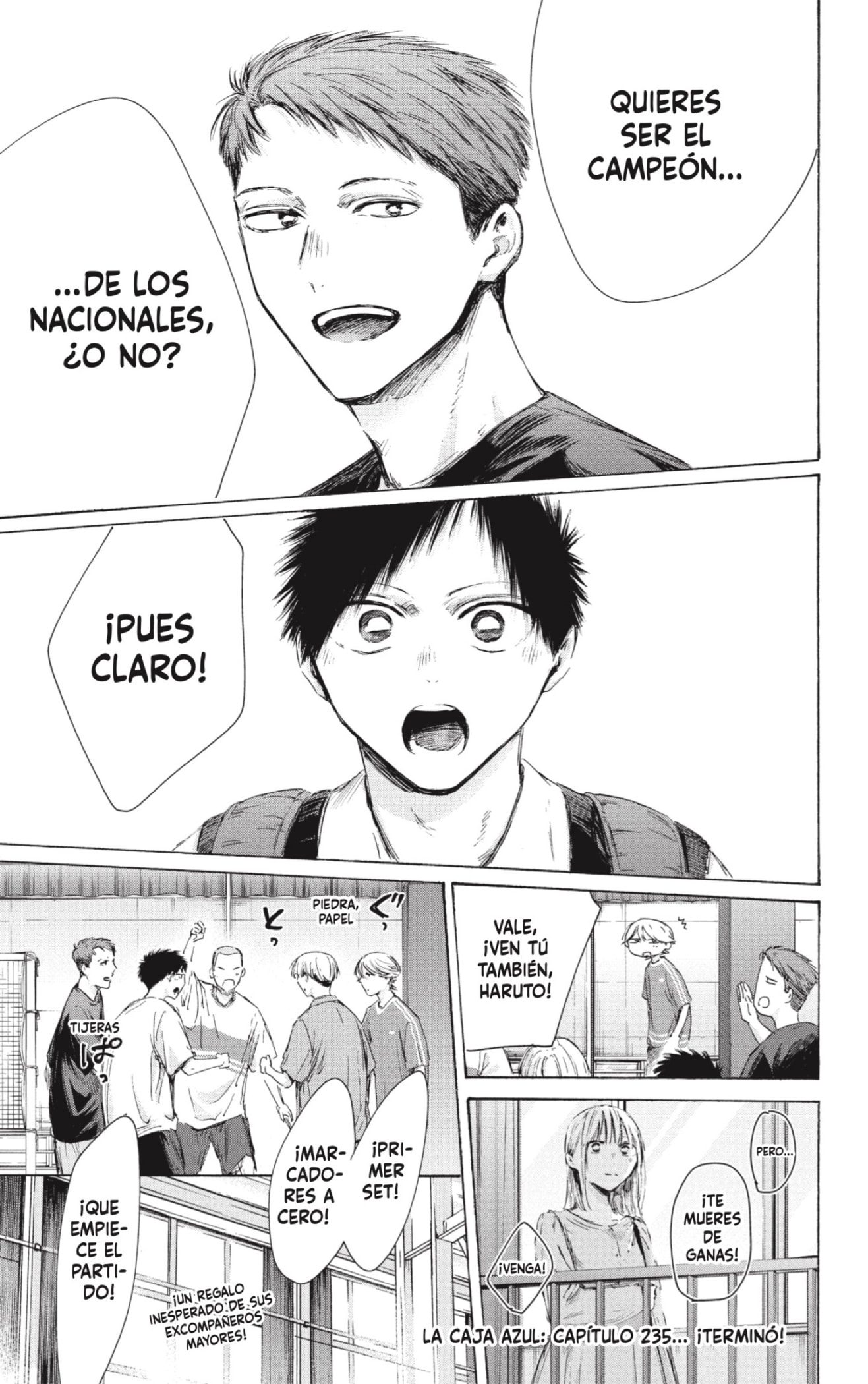 Ao no Hako capítulo 235 página 23
