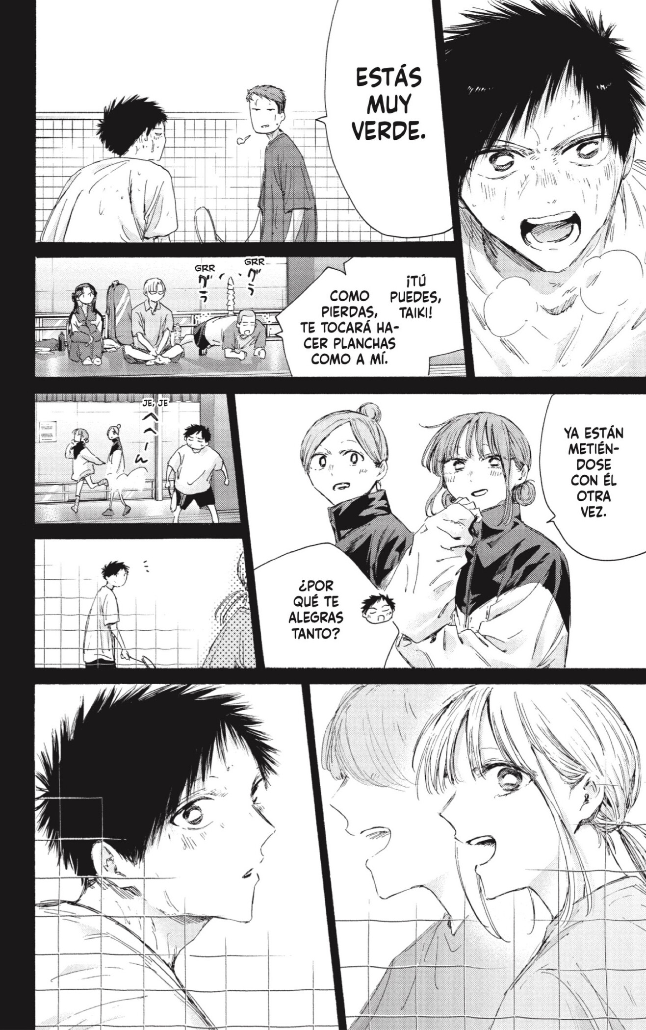Ao no Hako capítulo 246 página 4