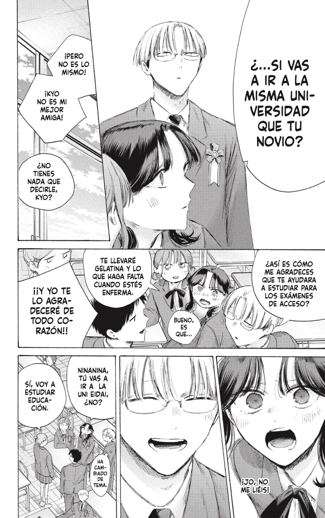 Ao no Hako capítulo 250 página 8