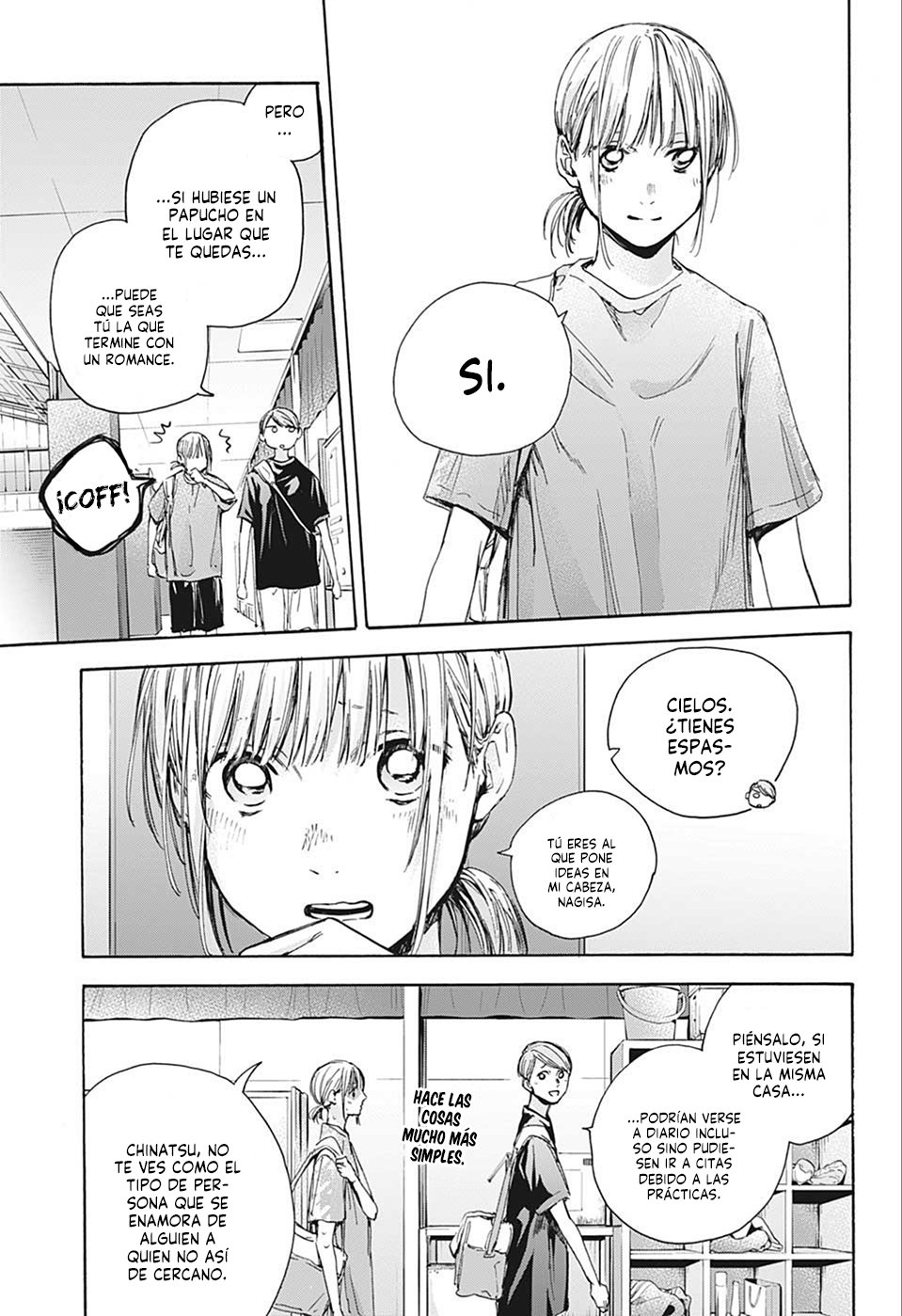 Ao no Hako capítulo 28 página 8