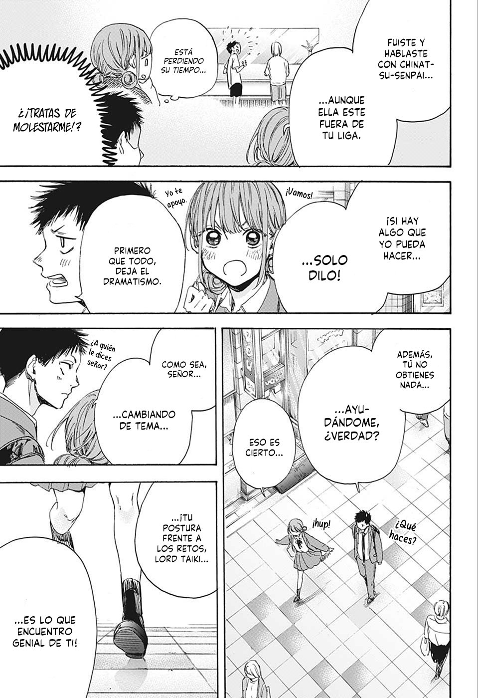 Ao no Hako capítulo 4 página 18