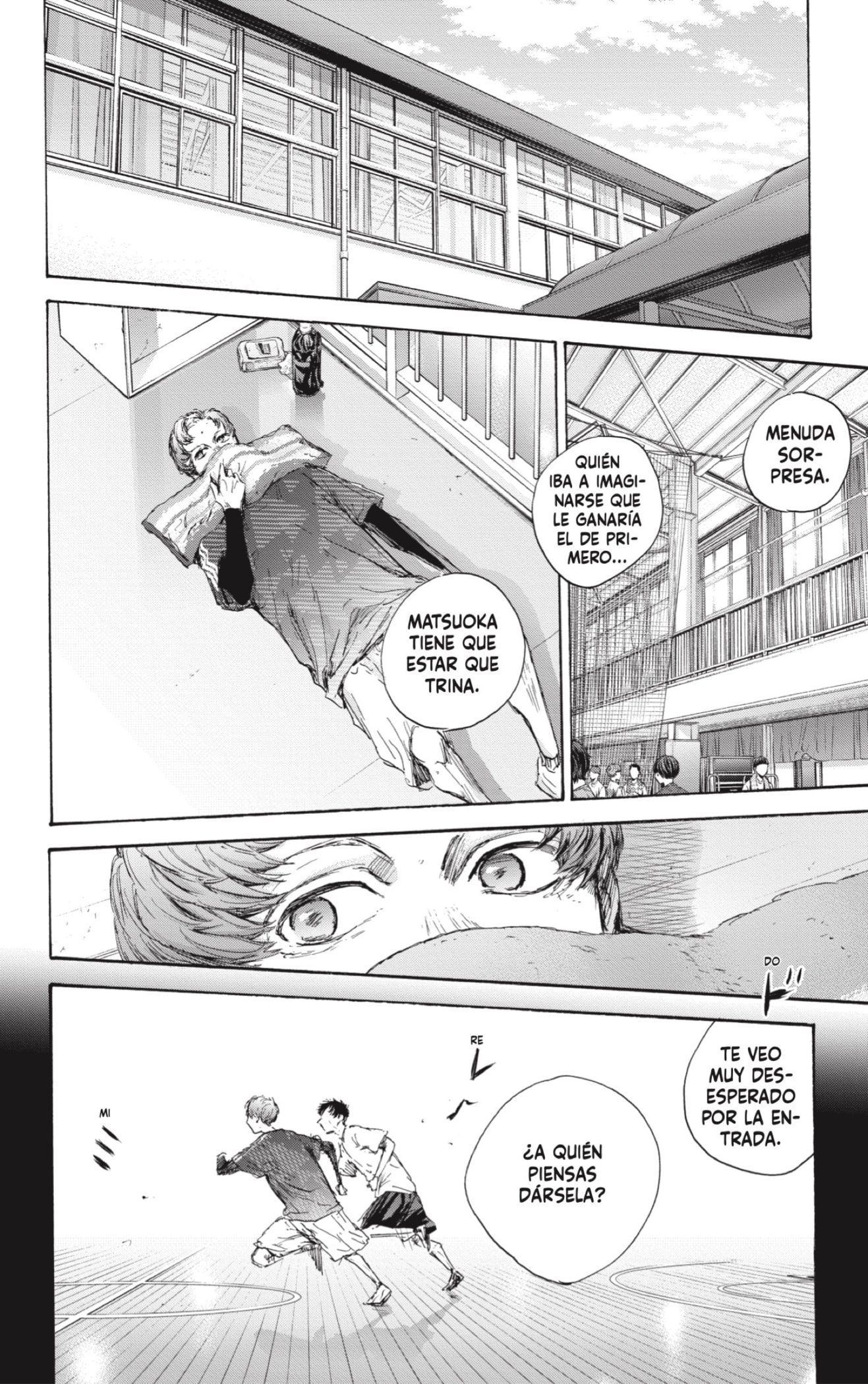 Ao no Hako capítulo 92 página 8