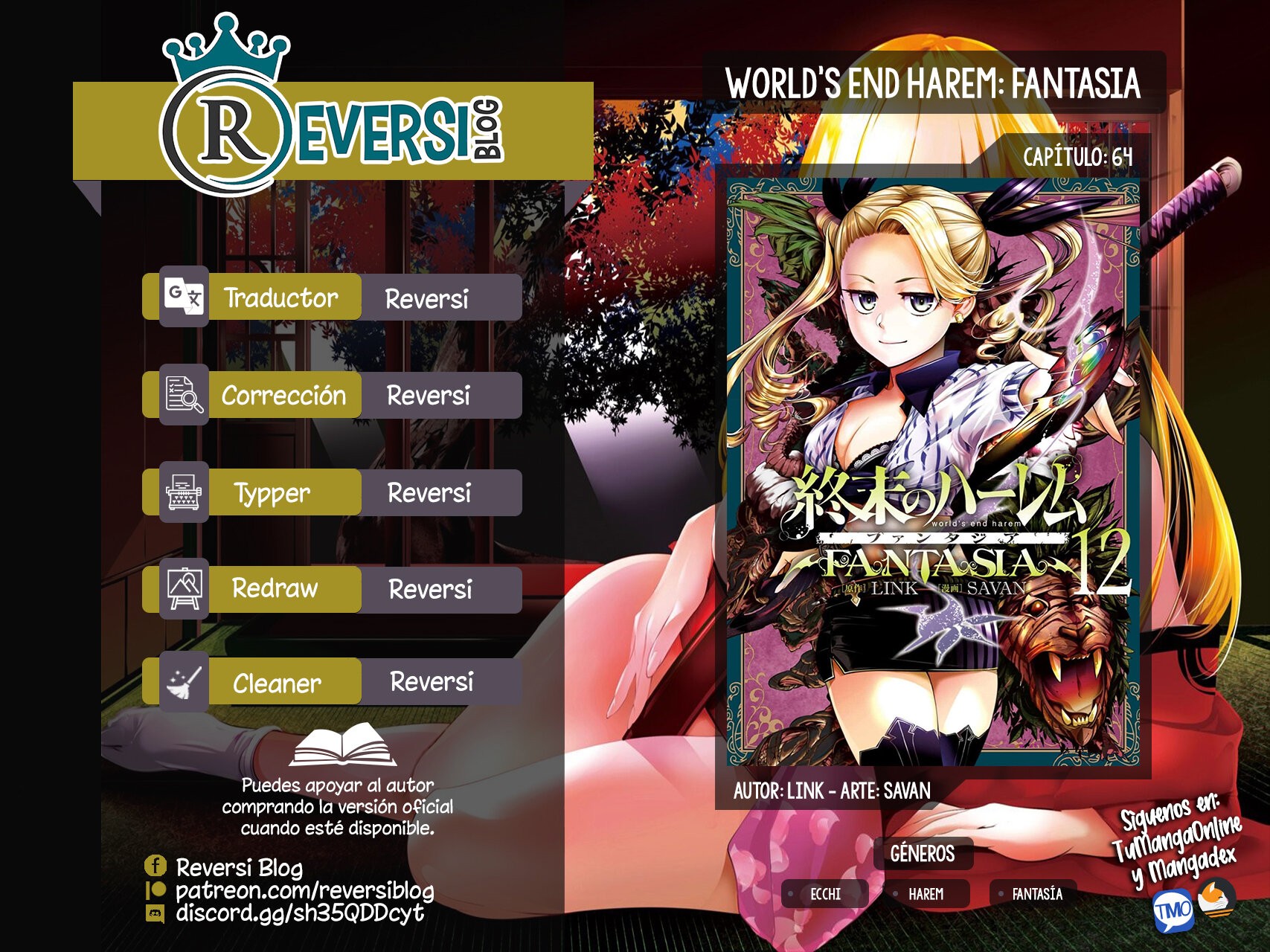 World's End Harem Fantasia capítulo 64 página 1