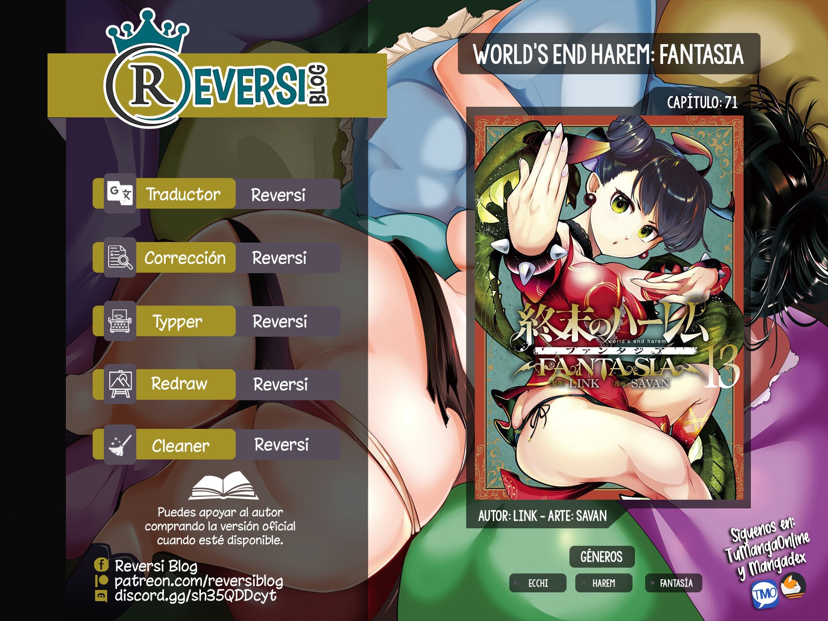 World's End Harem Fantasia capítulo 71 página 1