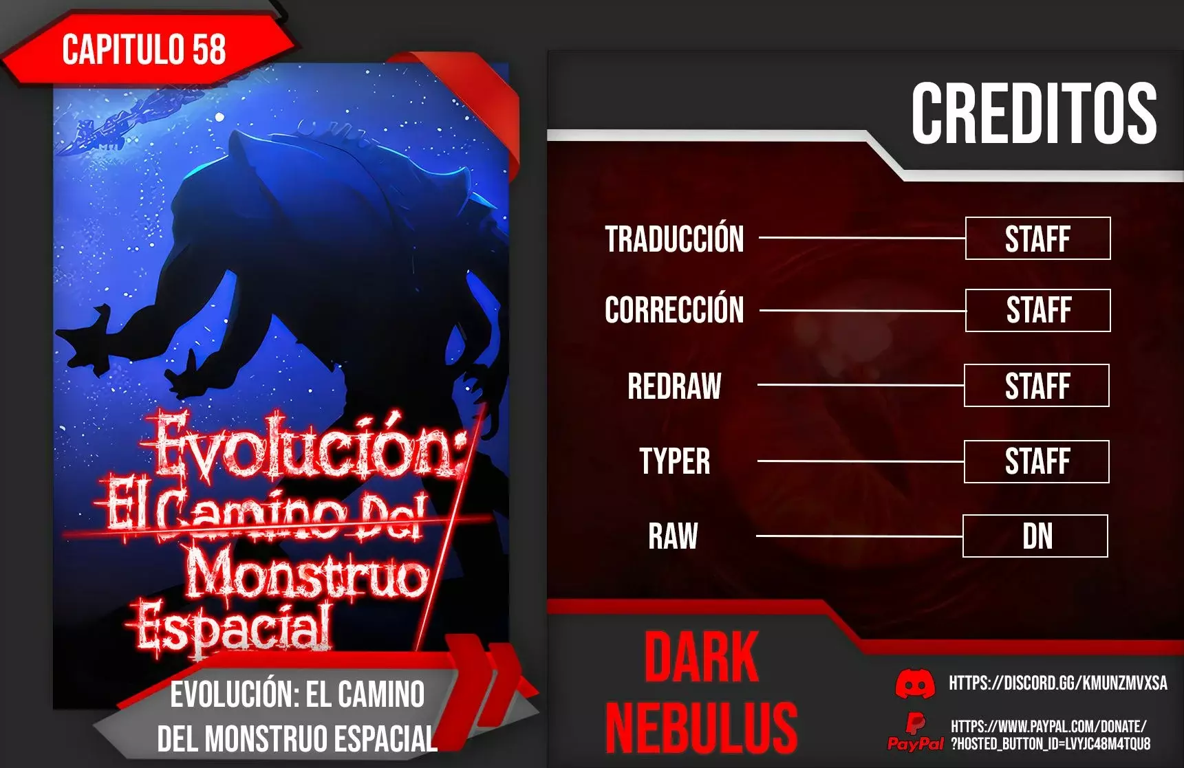 La Evolución del Depredador capítulo 58 página 1