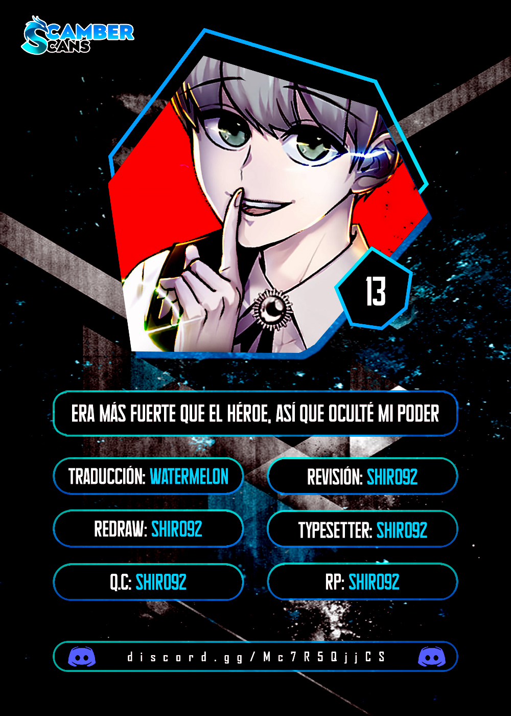 Era más fuerte que el héroe, así que oculté mi poder capítulo 13 página 1