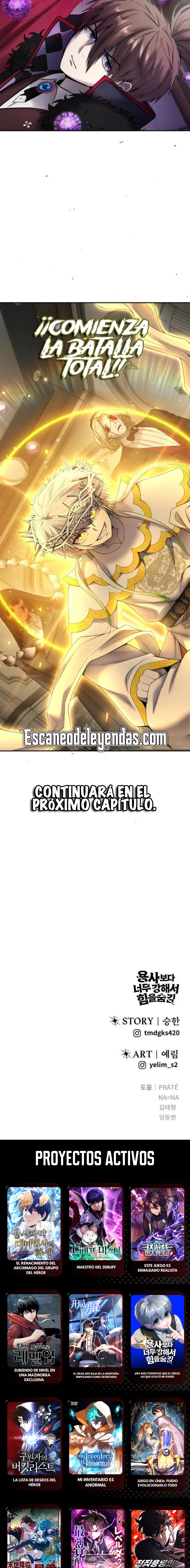 Era más fuerte que el héroe, así que oculté mi poder capítulo 85 página 28