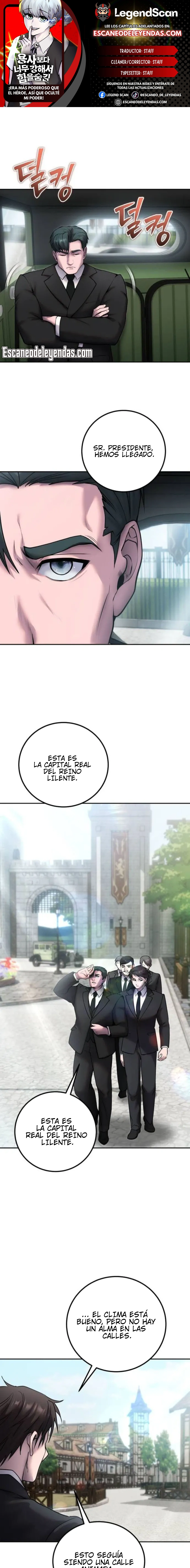 Era más fuerte que el héroe, así que oculté mi poder capítulo 97 página 1