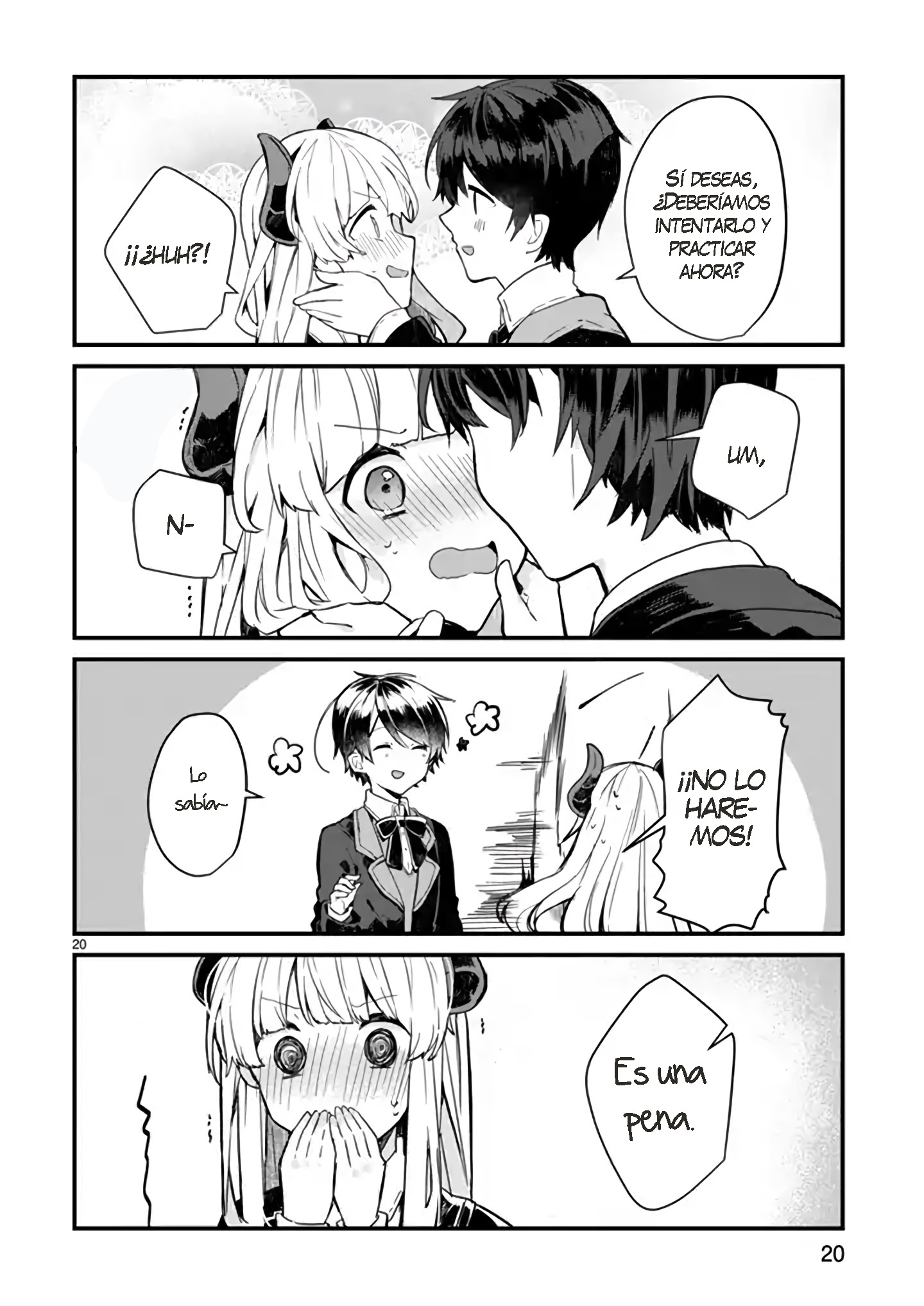 Maou-sama to Kekkonshitai capítulo 3 página 21
