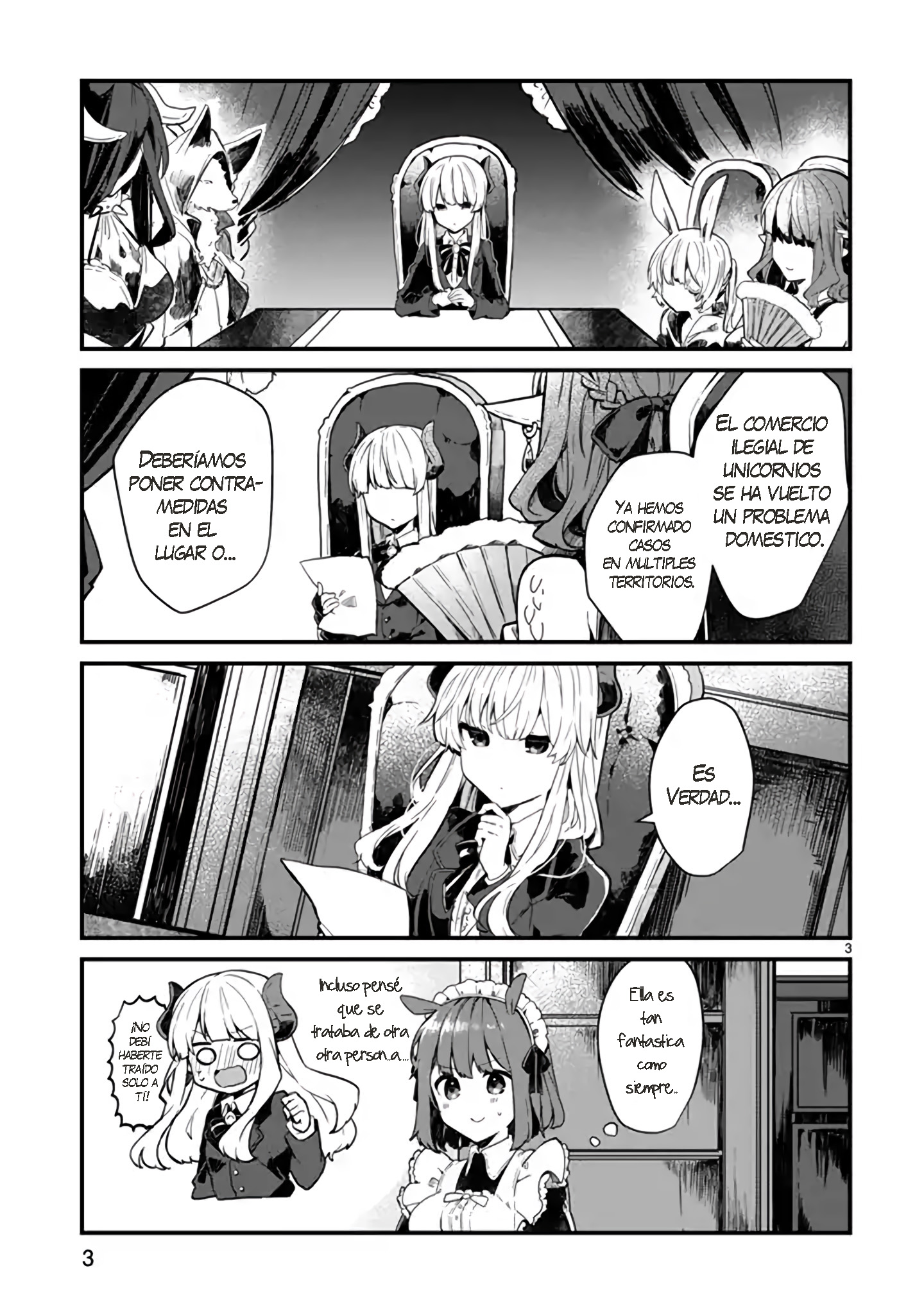 Maou-sama to Kekkonshitai capítulo 3 página 4