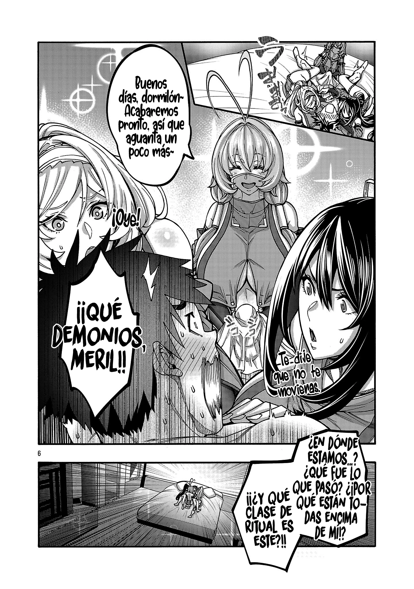 Erotical Wizard to 12 Nin No Hanayome capítulo 18 página 7