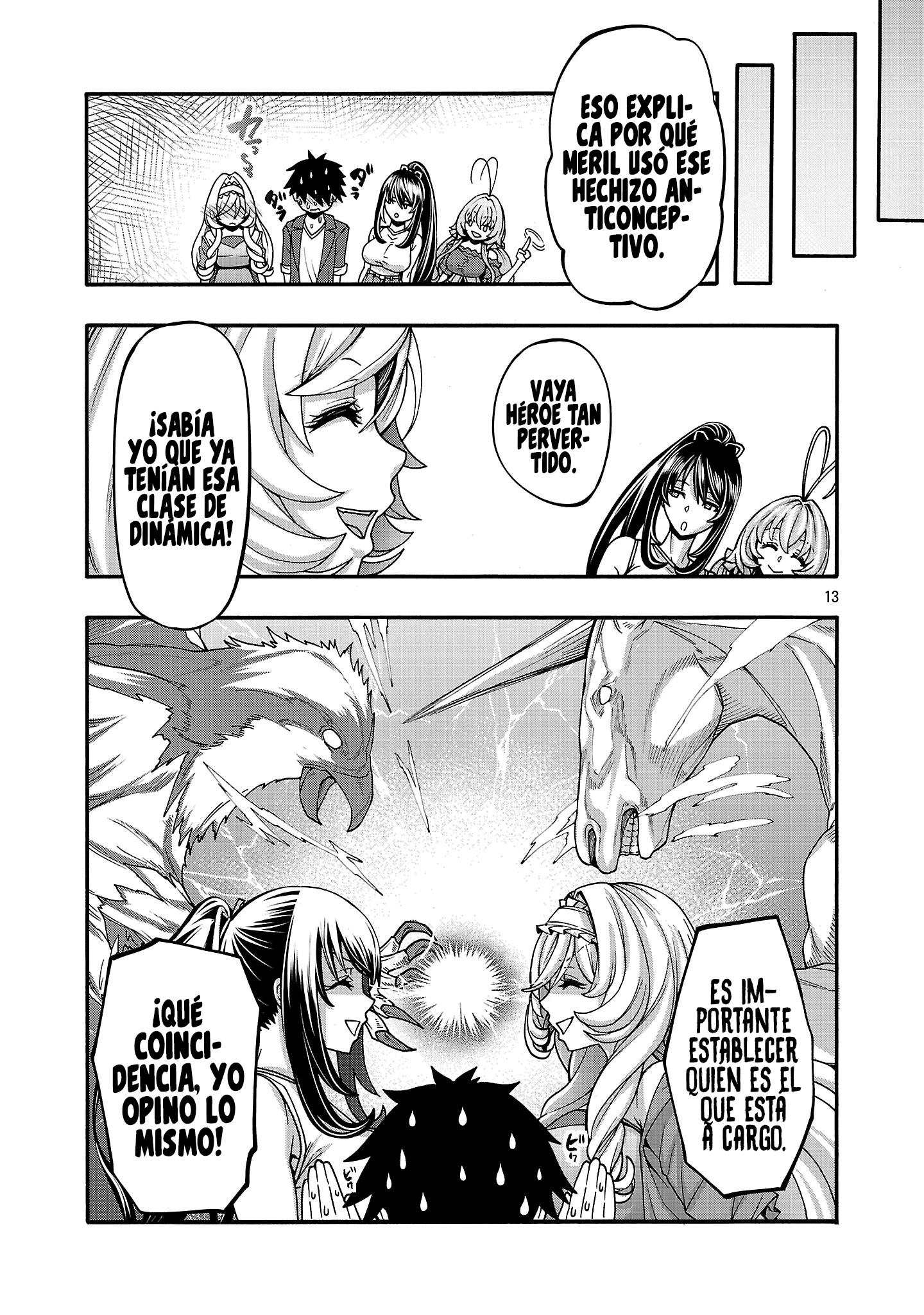 Erotical Wizard to 12 Nin No Hanayome capítulo 19.2 página 4