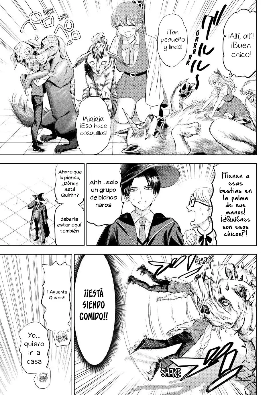 Kuroneko to Majo no Kyoushitsu capítulo 66 página 10