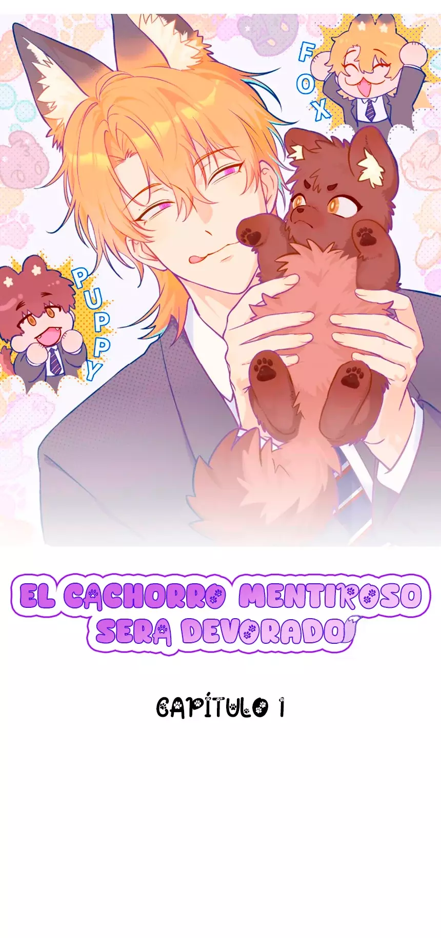 el cachorro mentiroso será devorado capítulo 1 página 3