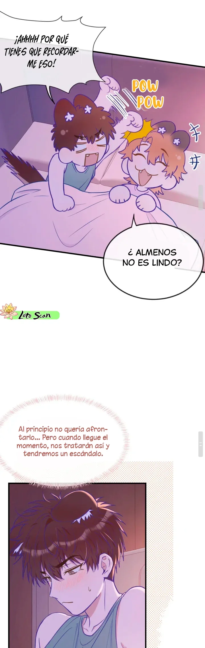 el cachorro mentiroso será devorado capítulo 18 página 19