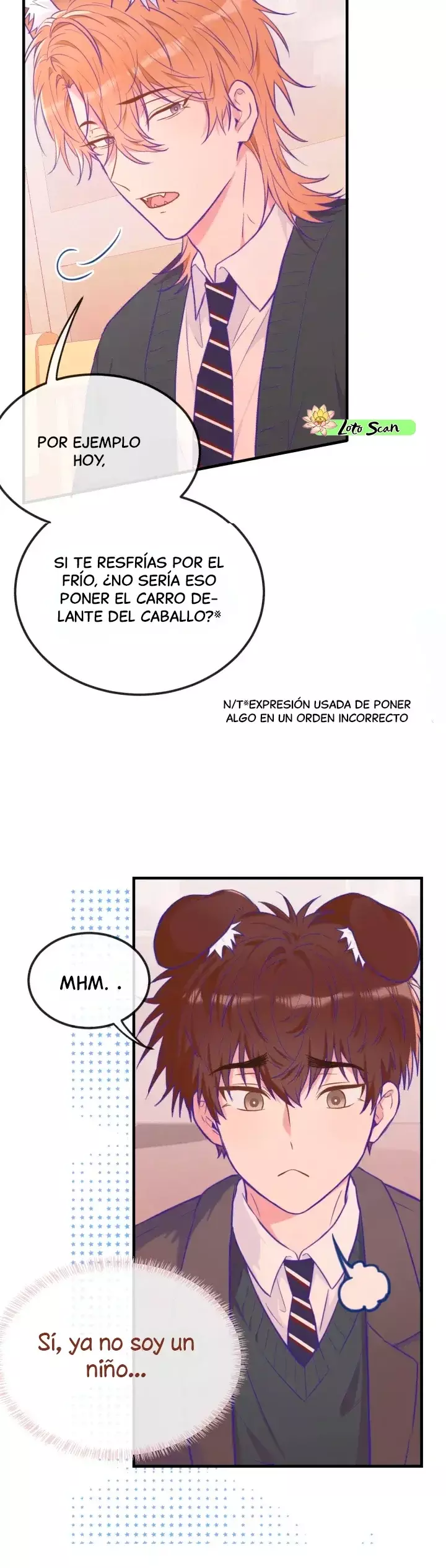 el cachorro mentiroso será devorado capítulo 22 página 14