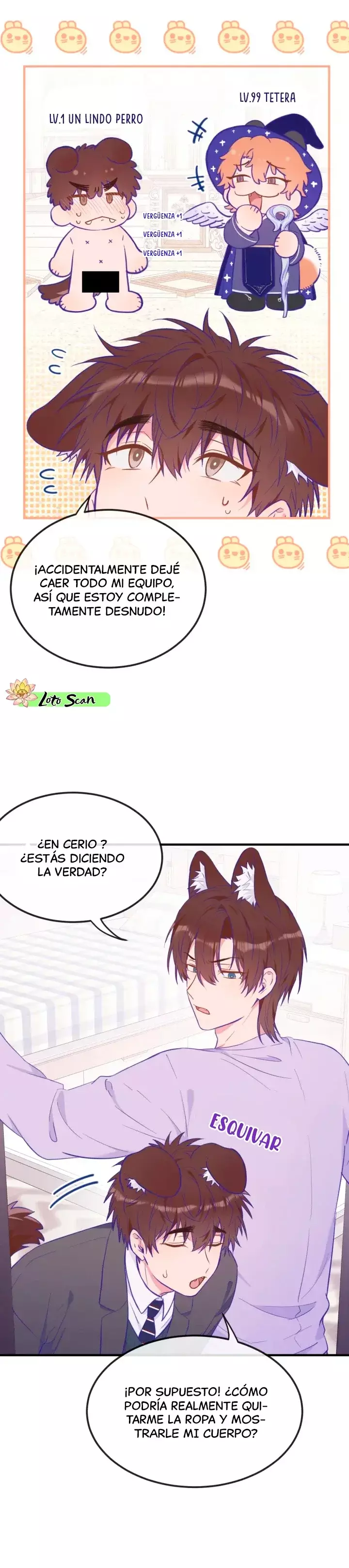 el cachorro mentiroso será devorado capítulo 22 página 4
