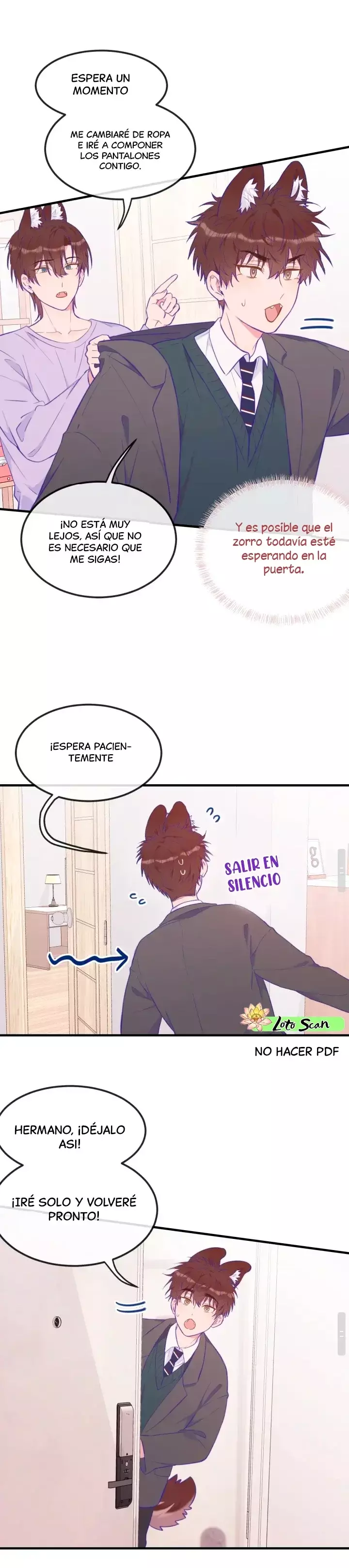 el cachorro mentiroso será devorado capítulo 22 página 5