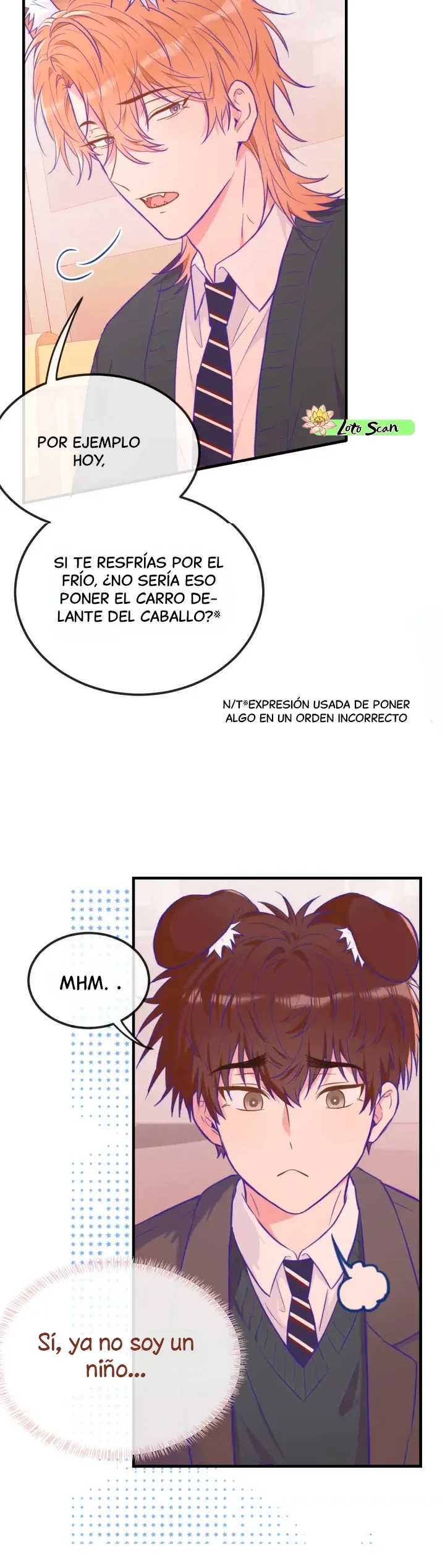 el cachorro mentiroso será devorado capítulo 22 página 14