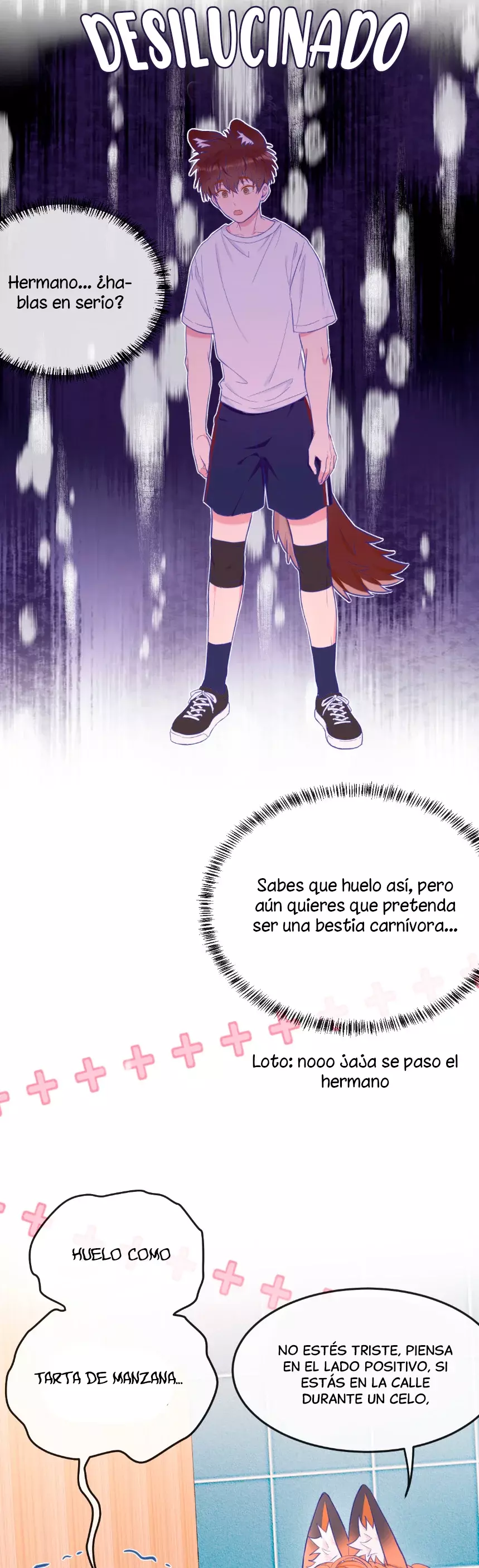 el cachorro mentiroso será devorado capítulo 3 página 26