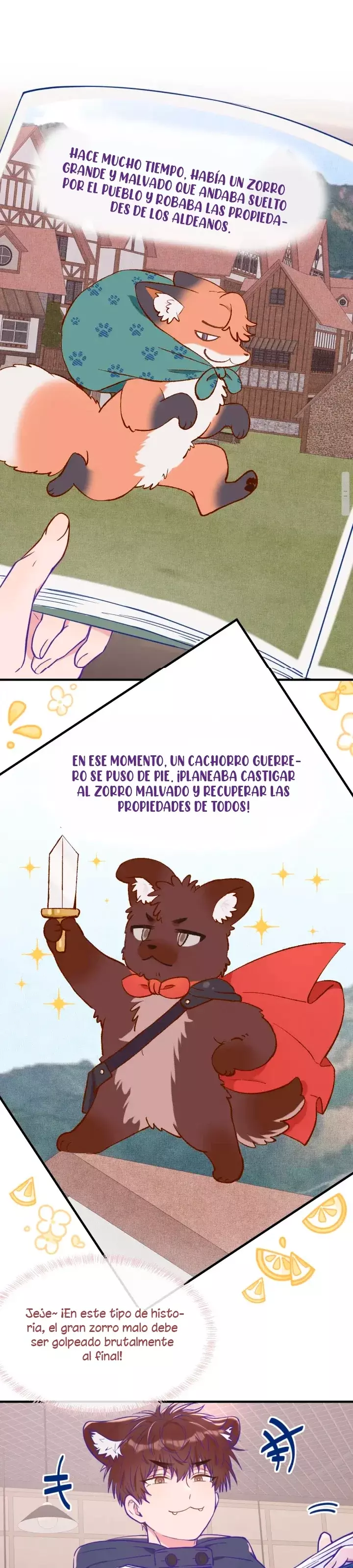 el cachorro mentiroso será devorado capítulo 32 página 21