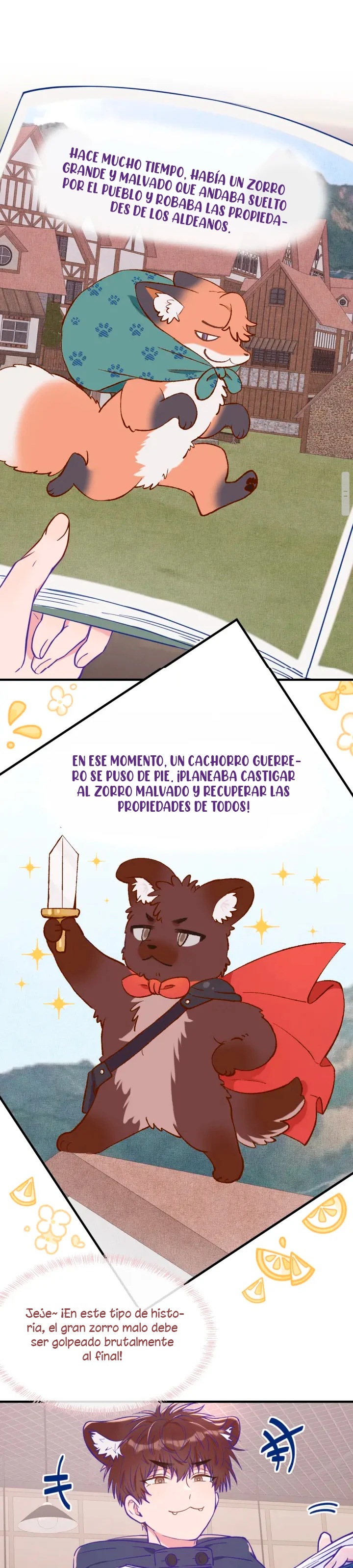 el cachorro mentiroso será devorado capítulo 32 página 21