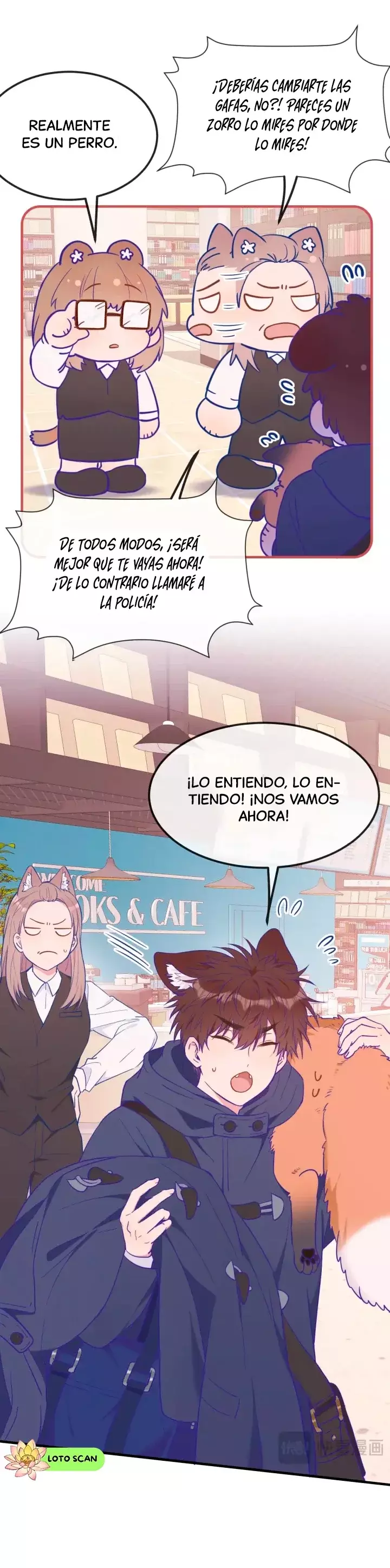 el cachorro mentiroso será devorado capítulo 33 página 6