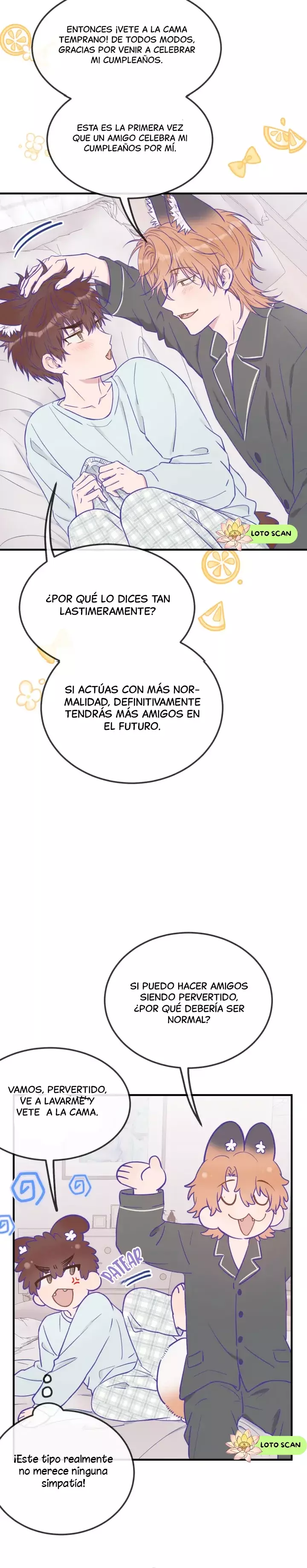 el cachorro mentiroso será devorado capítulo 36 página 19