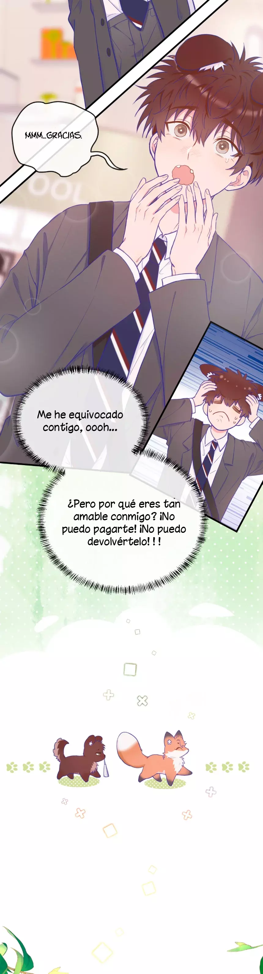 el cachorro mentiroso será devorado capítulo 4 página 7