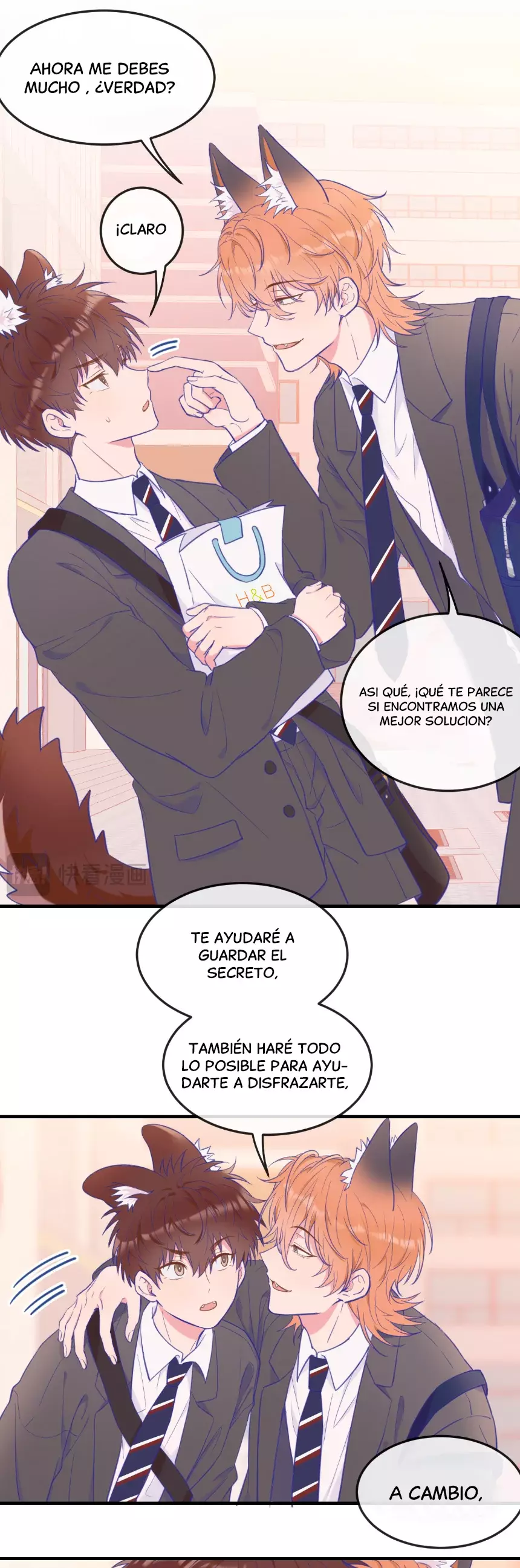 el cachorro mentiroso será devorado capítulo 4 página 9