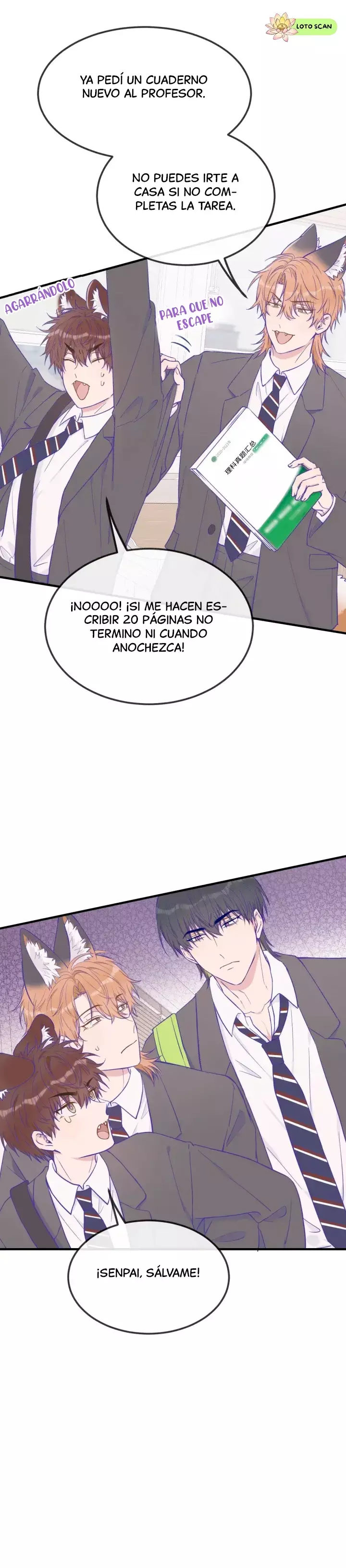 el cachorro mentiroso será devorado capítulo 41 página 13
