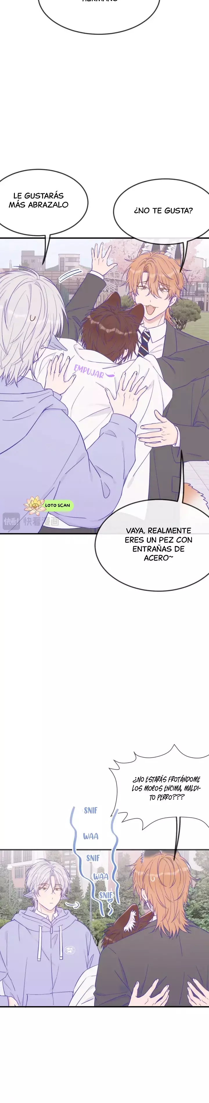 el cachorro mentiroso será devorado capítulo 44 página 23