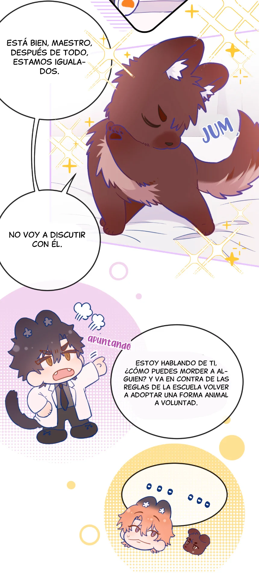 el cachorro mentiroso será devorado capítulo 6 página 10