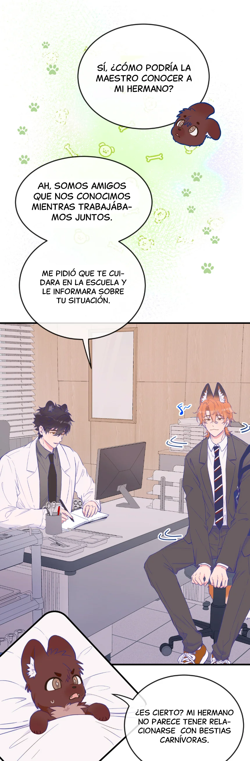 el cachorro mentiroso será devorado capítulo 6 página 17