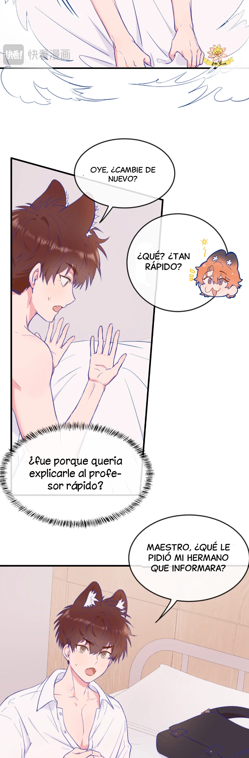el cachorro mentiroso será devorado capítulo 6 página 19