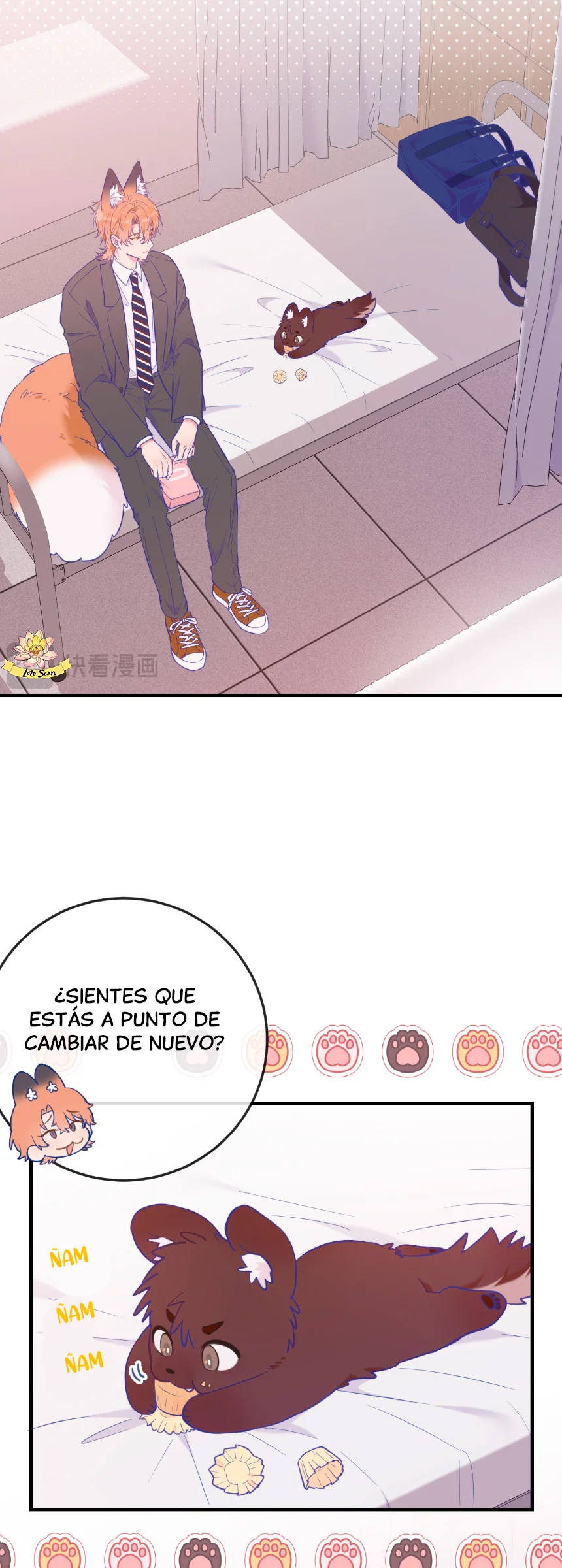 el cachorro mentiroso será devorado capítulo 6 página 2