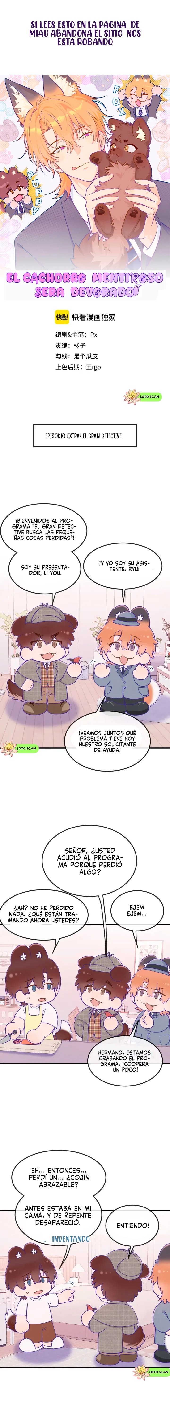 el cachorro mentiroso será devorado capítulo 68.1 página 2