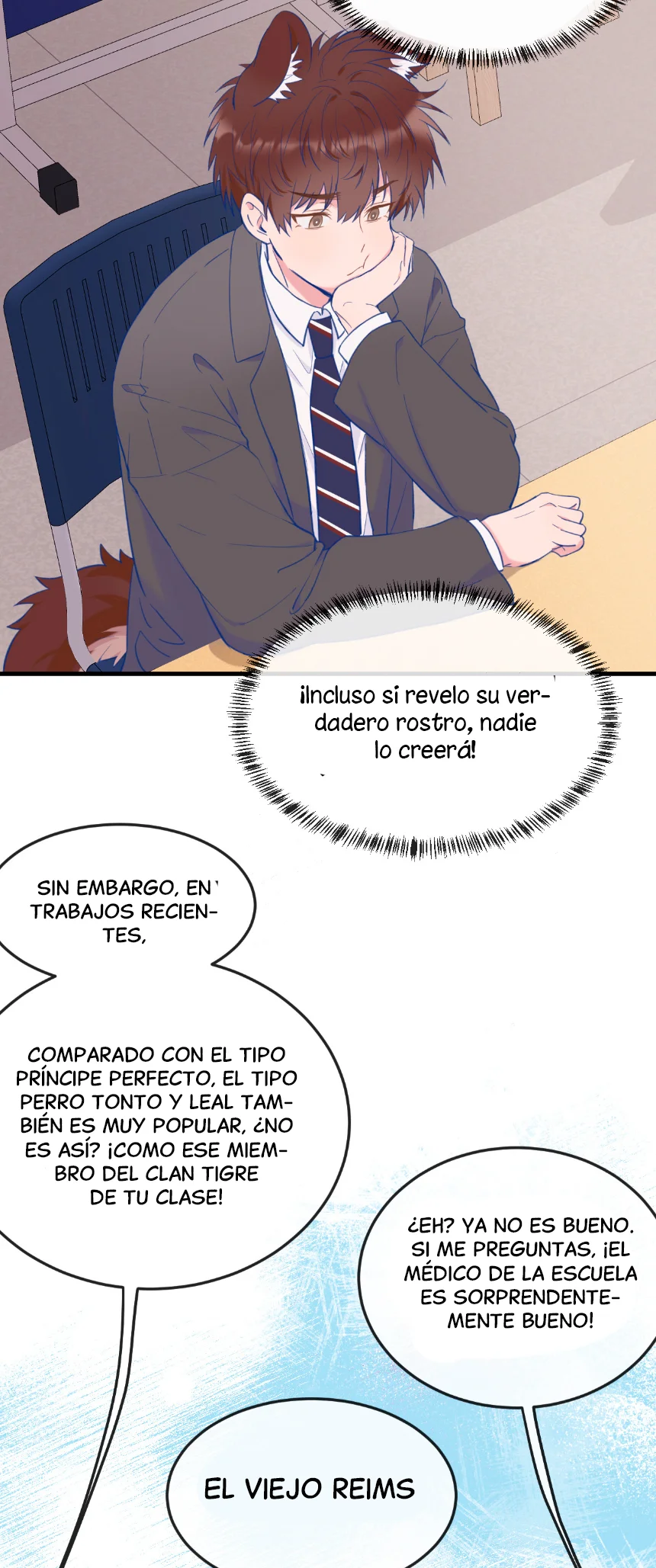 el cachorro mentiroso será devorado capítulo 7 página 12
