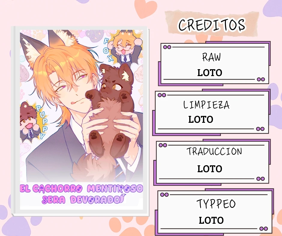 el cachorro mentiroso será devorado capítulo 72.1 página 1