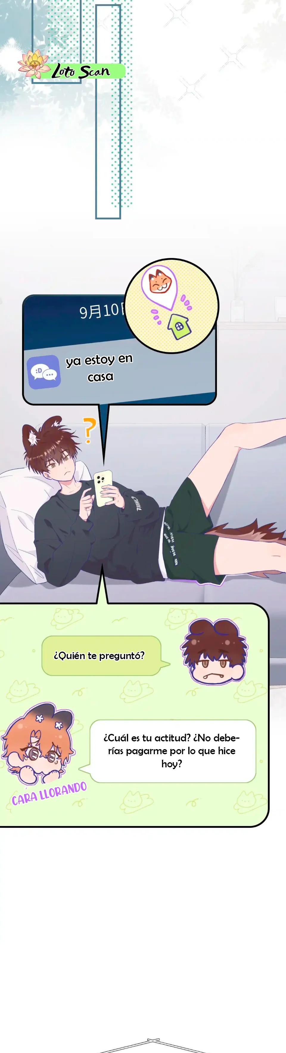 el cachorro mentiroso será devorado capítulo 9 página 25