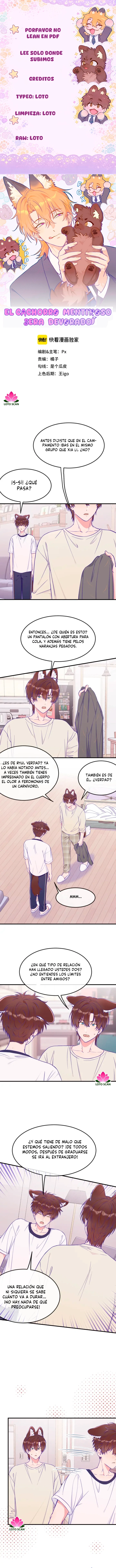 el cachorro mentiroso será devorado capítulo 98 página 1