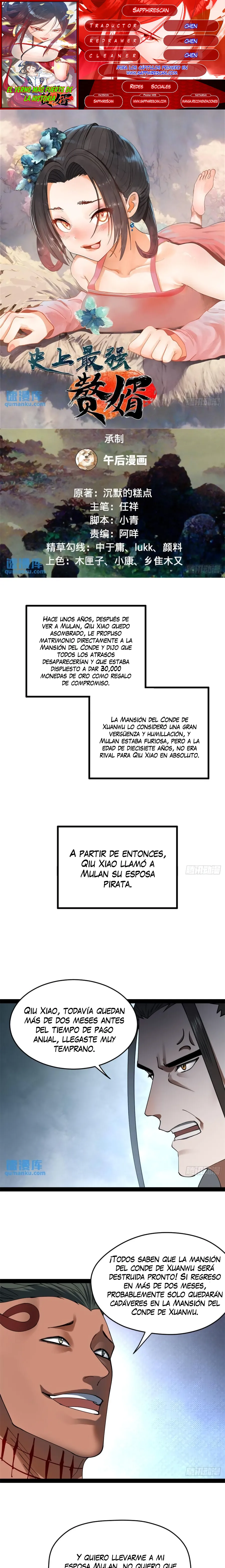 El Yerno Prodigioso Más Fuerte de Todos los Tiempos capítulo 93 página 1