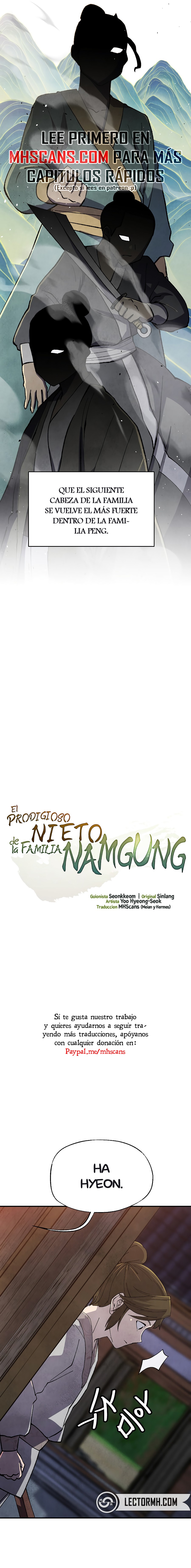 El Prodigioso Nieto de la Familia Namgung capítulo 14.1 página 2