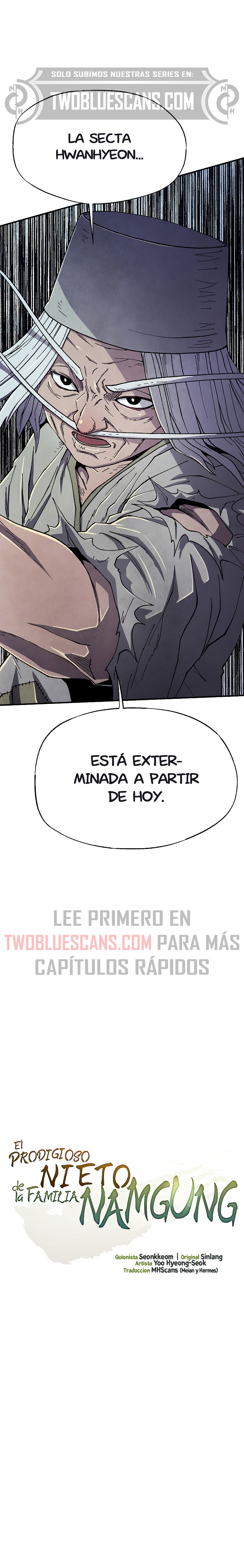 El Prodigioso Nieto de la Familia Namgung capítulo 32.1 página 12