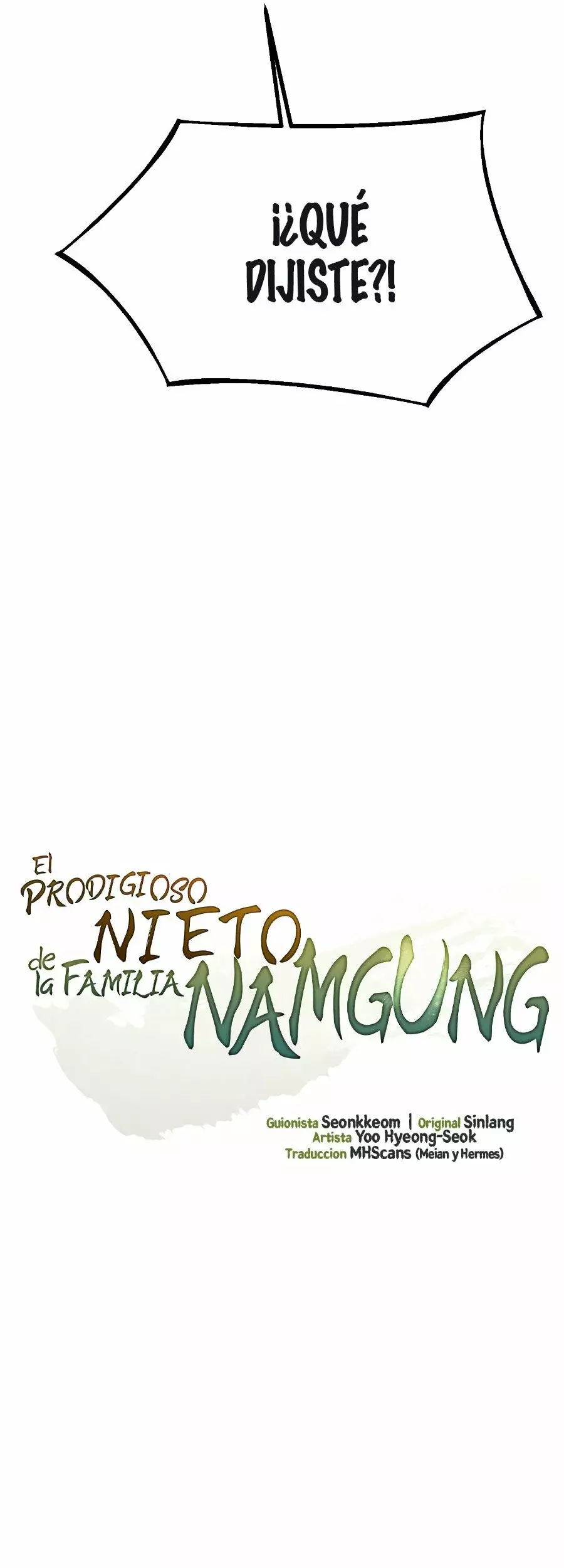 El Prodigioso Nieto de la Familia Namgung capítulo 5 página 12
